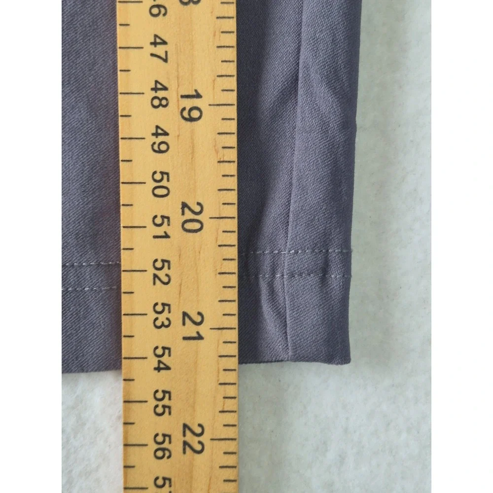 Gradual Golf Shorts Mens 34 Gray Performance Stretch Flat Front 10.5 Inseam